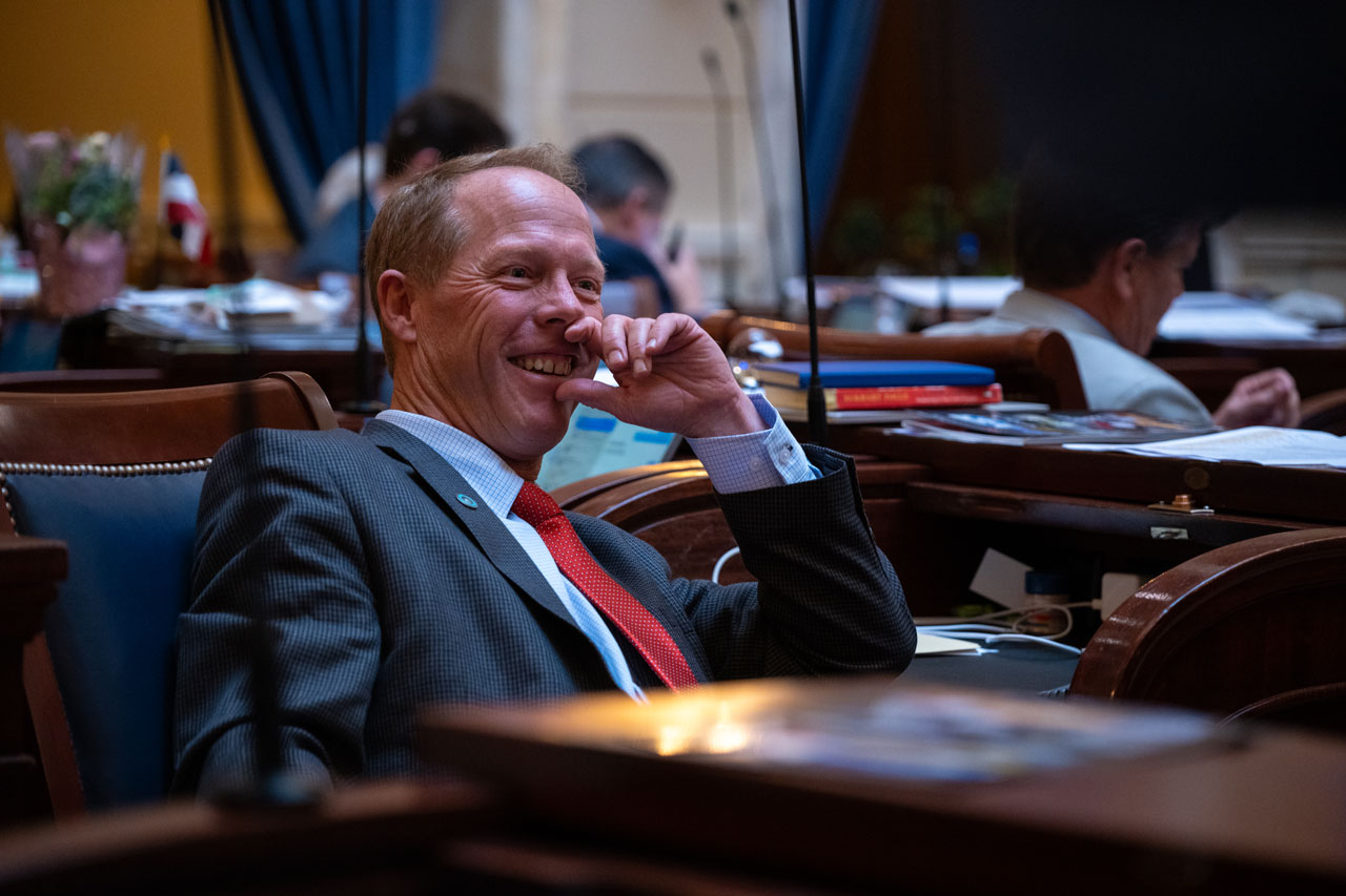 Keith Grover smiling